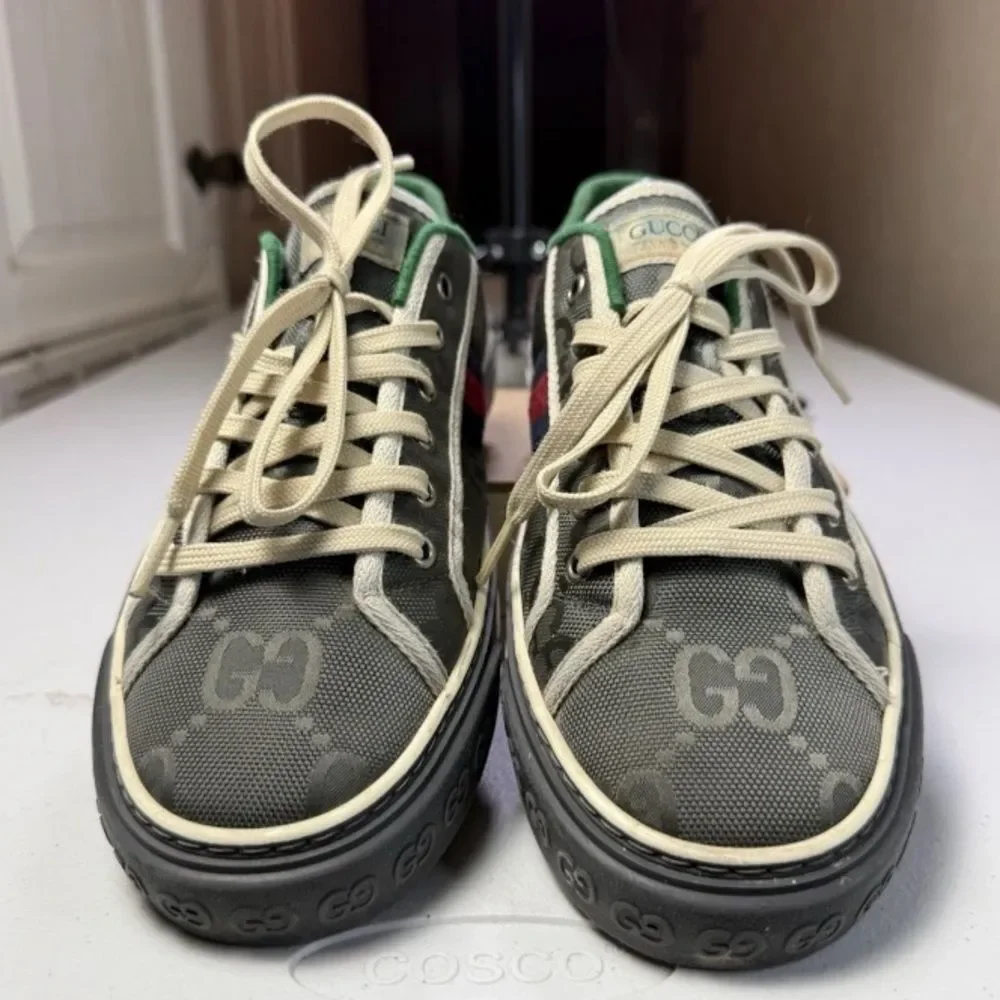 Gucci Tennis 1977 Off the Grid Low 'Grey' Men's Sz 9